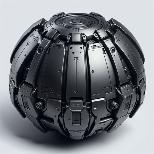 2d Ağır, metalik bir kapsül. Yüzeyi mat siyah, aerodinamik hatlara sahip. Üzerinde belirgin açılma mekanizmaları ve iniş takımlarını andıran çıkıntılar var. Etrafında hafif bir uğultu ve titreşim hissediliyor. İçinde ne olduğu bilinmiyor, ancak tehlikeli bir şey taşıdığı kesin..
Single Game Texture.  In-Game asset.  2d.  Blank background.  High contrast.  No shadows