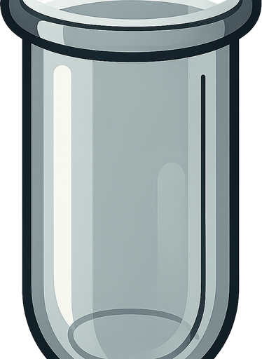 İçi boş ve şeffaf olsun camdan olduğu belli olsun