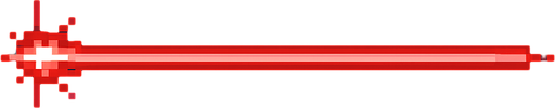 Pixel art high quality red laser beam 2d.
In-Game asset.  2d.  High contrast.  No shadows