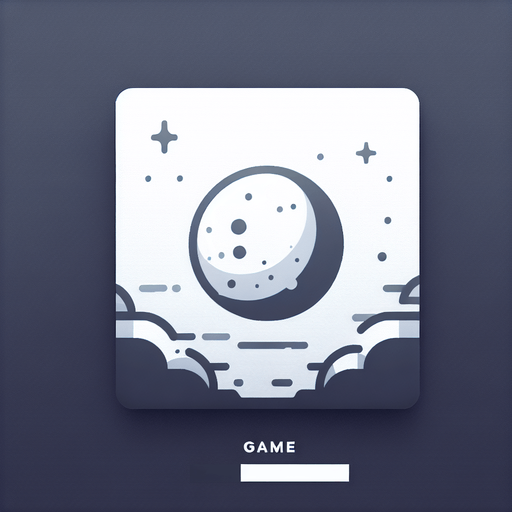 beyaz gökyüzü ay  delikli.
Single Game Texture. In-Game asset. 2d. Blank background. High contrast. No shadows.