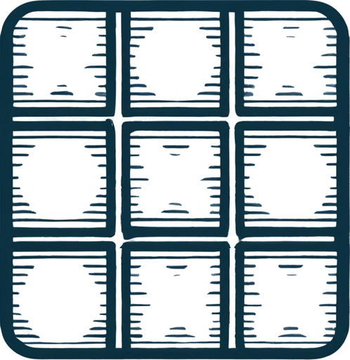 clean the inside of the squares