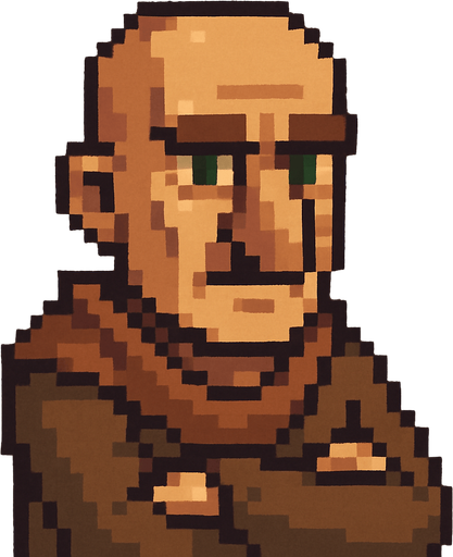 Not sick viliger pixel art