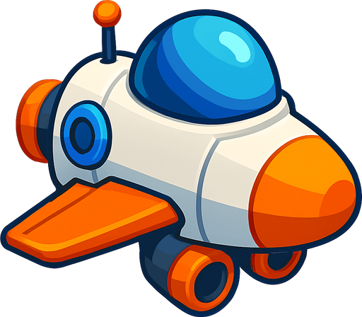 nave de astronauta.
In-Game asset.  High contrast.  No shadows. 3D