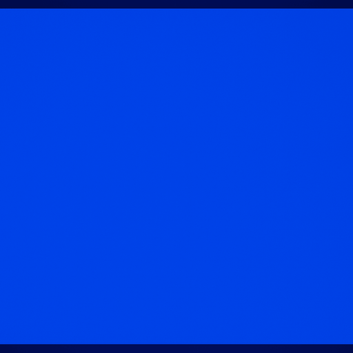 full blue screen.
In-Game asset.  2d.  High contrast.  No shadows