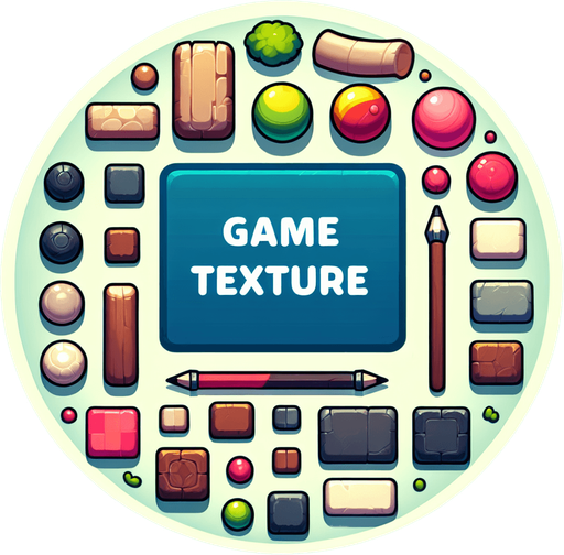 Turn into a circle.
Single Game Texture. In-Game asset. 2d. Blank background. High contrast. No shadows.