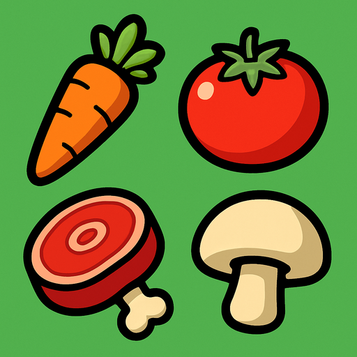 add one tomato.
In-Game asset.  2d.  High contrast.  No shadows