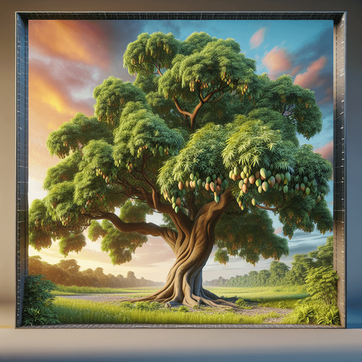 Big and beautiful mango tree with beautiful background.
3d and great details and color