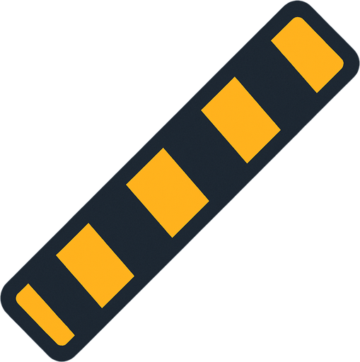 yol şeriti.
In-Game asset.  2d.  High contrast.  No shadows