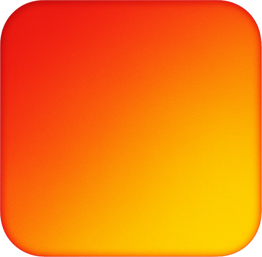 Kırmızı ve sarı gradient renk.
In-Game asset.  2d.  High contrast.  No shadows