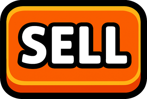 sell button.
In-Game asset.  2d.  High contrast.  No shadows