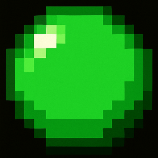 Cámbiale el color a verde, pixelart