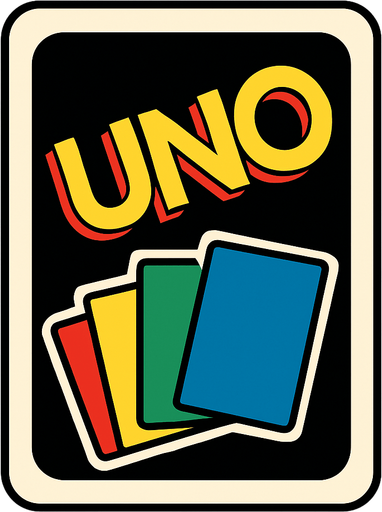 uno.
In-Game asset.  2d.  High contrast.  No shadows
