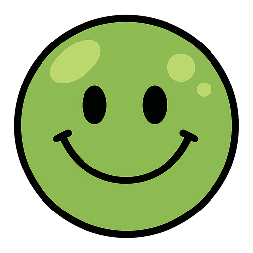 mutlu yeşil top
. No background. Transparent background. Blank background. No shadows. 2d. In-Game asset. flat