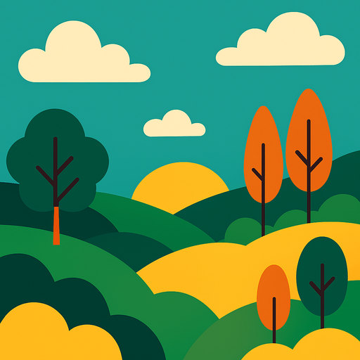 Background for relaxing puzzle game.
In-Game asset.  2d.  High contrast.  No shadows