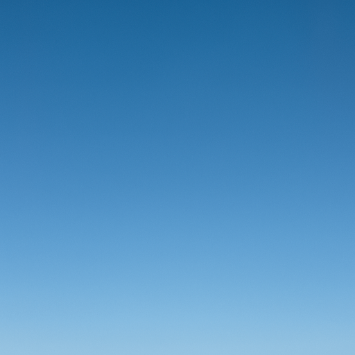 Photorealistic blue sky without clouds