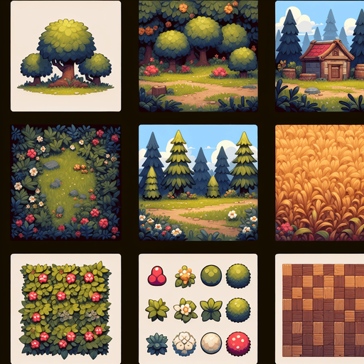 Field.
Single Game Texture.  In-Game asset.  2d.  Blank background.  High contrast.  No shadows