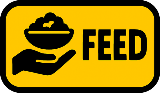 feed boutton.
In-Game asset.  2d.  High contrast.  No shadows