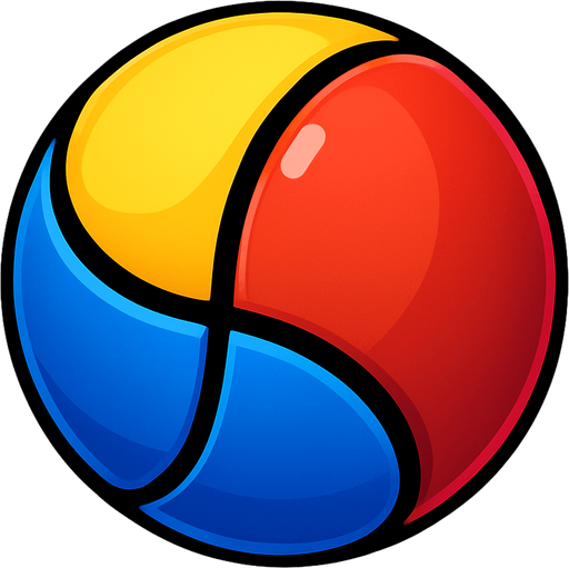 ball.
In-Game asset.  High contrast.  No shadows. 3D