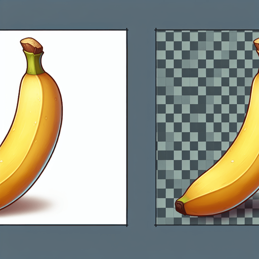 banana.
Single Game Texture.  In-Game asset.  2d.  Blank background.  High contrast.  No shadows