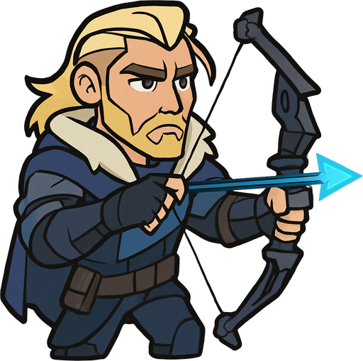 Valorant sova cartoon PNG transparent