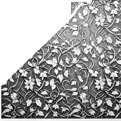 vine.
Single Game Texture. In-Game asset. 2d. Blank background. High contrast. No shadows.