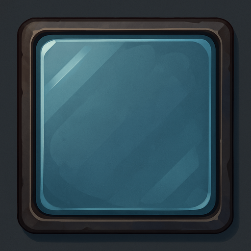 square glass top view.
In-Game asset