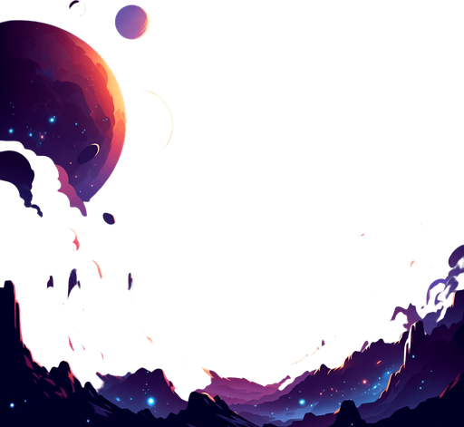 background image like ultra hd space or galaxy.
Single Game Texture.  In-Game asset.  2d.  Blank background.  High contrast.  No shadows