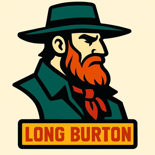 Long Burton.
In-Game asset.  2d.  High contrast.  No shadows