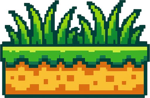grass for a flappy bird game.
In-Game asset.  2d.  High contrast.  No shadows