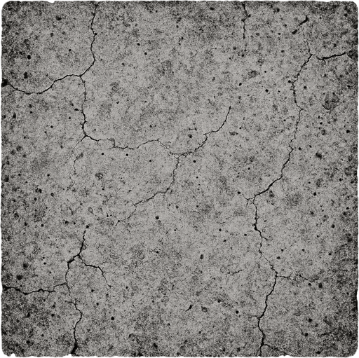 Suelo de concreto.
In-Game asset.  2d.  High contrast.  No shadows