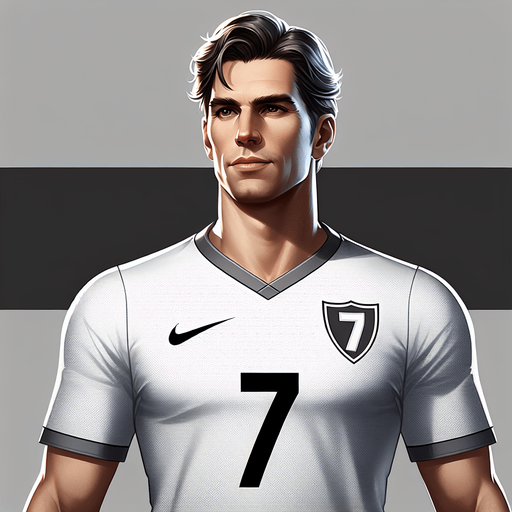 Cr7.
Single Game Texture. In-Game asset. 2d. Blank background. High contrast. No shadows.