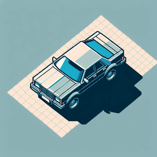 Top down car, gta2, just car
Single Game Texture. In-Game asset. 2d. Blank background. High contrast. No shadows.