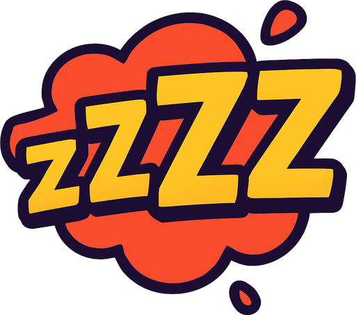 zzZZZ.
In-Game asset.  2d.  High contrast.  No shadows