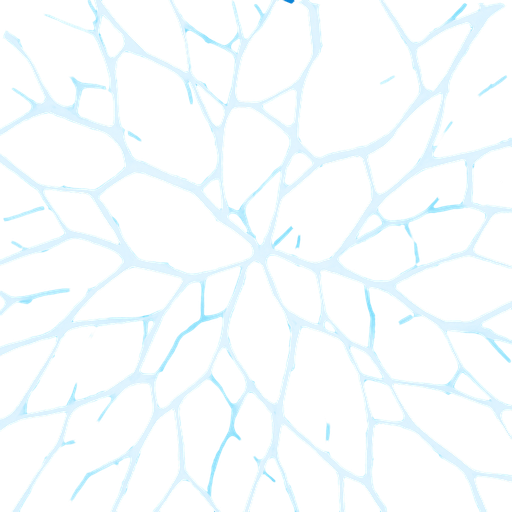 Hielo, ocupar toda la imagen, visto desde arriba.
In-Game asset.  2d.  High contrast.  No shadows