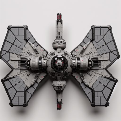 Tie Fighter, Top view