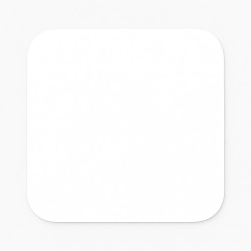 make it rounded edge. And color is whtie