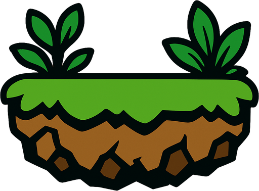 platform.
In-Game asset.  2d.  High contrast.  No shadows