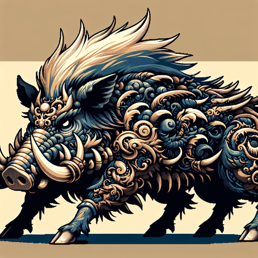 A good but dangerous boar. Warcraft 3 art. Single Game Texture. In-Game asset. 2d. High contrast. No shadows..
Single Game Texture. In-Game asset. 2d. Blank background. High contrast. No shadows.