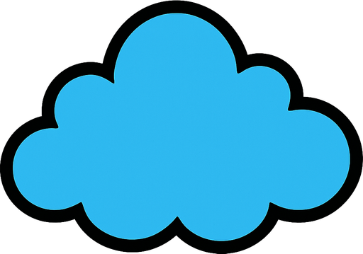 bulut.
In-Game asset.  2d.  High contrast.  No shadows