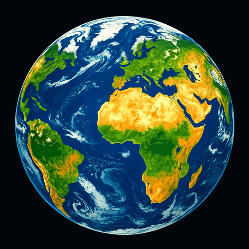 earth realistic.
In-Game asset.  2d.  High contrast.  No shadows