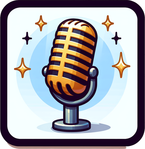 Cartoon classical microphone.
Single Game Texture.  In-Game asset.  2d.  Blank background.  High contrast.  No shadows