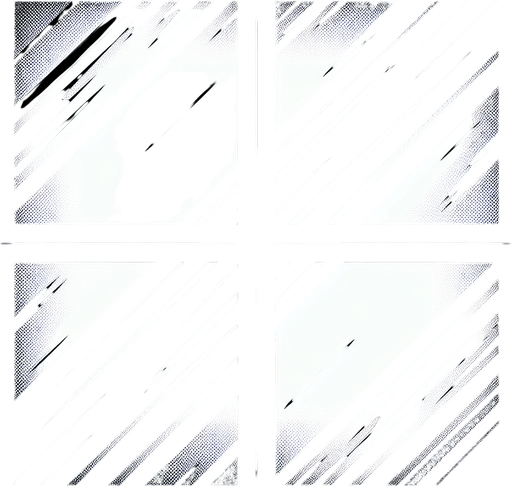 skid marks, one in each corner of the image.
Single Game Texture. In-Game asset. 2d. Blank background. High contrast. No shadows.