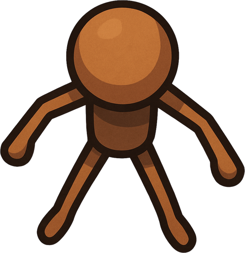 stickman top view.
In-Game asset