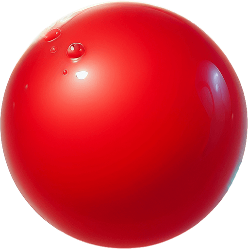 Red round jam matte finish.
Single Game Texture. In-Game asset. 2d. Blank background. High contrast. No shadows.