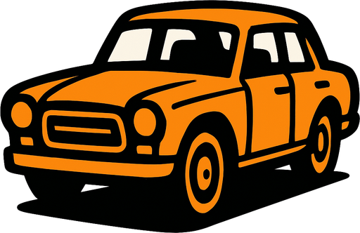 CAR.
In-Game asset.  2d.  High contrast.  No shadows