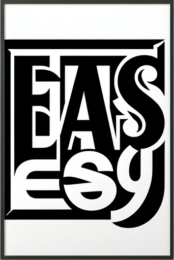 Easy text.
A text that says easy