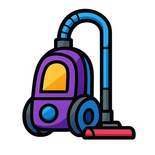 vaccum.
In-Game asset.  2d.  High contrast.  No shadows