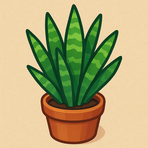 A typical office plant. Cute soft graphics. soft ambient light. semi-matte to satin surfaces. naturalistic with slight saturation boost colors. 
In-Game asset.  2d.  High contrast.  No shadows. top down..
In-Game asset.  2d.  High contrast.  No shadows