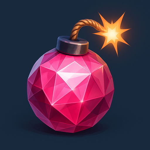 Kristal olarak bi bomba bonusu icin bir gem olustur