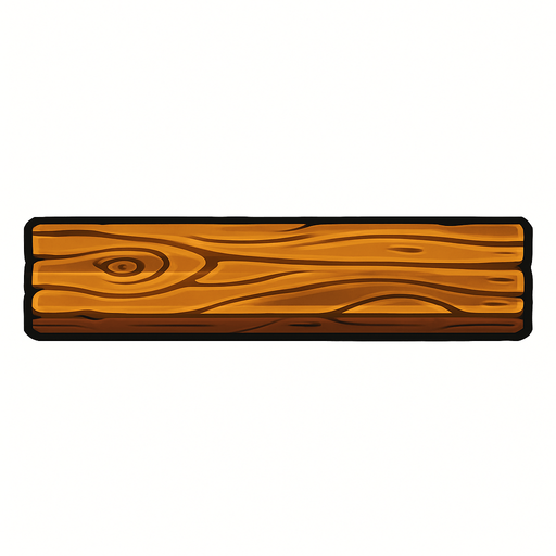 wood platform 200x20.
In-Game asset.  2d.  High contrast.  No shadows